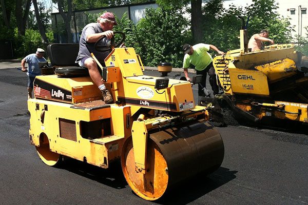 Gordon Paving commercial asphalt paving